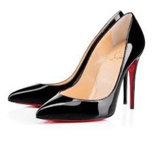 Black patent leather pigalle Christian Louboutin